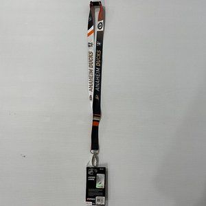 🏒3/$15🏒 Anaheim Ducks JF Sports NHL Breakaway Lanyard 17" - NEW